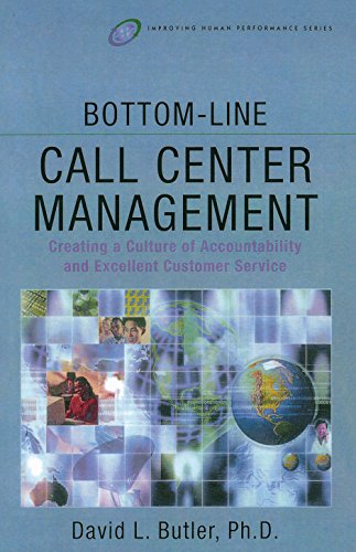 Bottom-Line Call Center Management (Improving Human Performance)