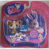 Littltest Pet Shop Chihuahua and Pink Bunny Littlest #764 & #765