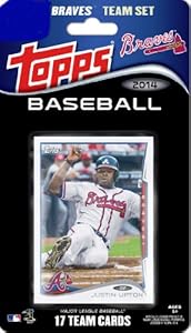 2014 Topps Atlanta Braves Factory Sealed Special Edition 17 Card Team Set with Upton, Heyward, Kimbrel Plus