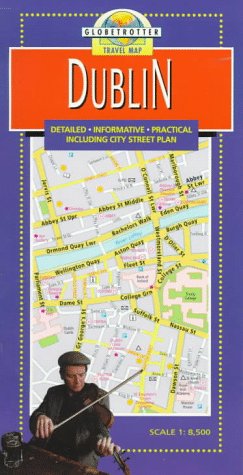 City Travel Guides Discounted  Books : Dublin: Globetrotter Travel Map