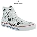 Converse All Star Splatter Canvas Hi-Top - White/ Black