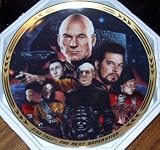 Star Trek :The Next Generation Limited Edition Plate~Best Of Both Worlds