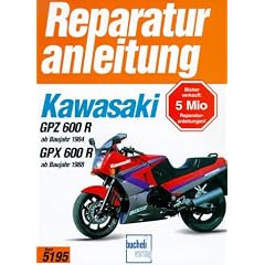 Kawasaki GPZ 600 R ab Baujahr 1984, GPX 600 R ab Baujahr 1988