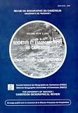 Revue De Geographie Du Cameroun = Cameroon Geographical Review