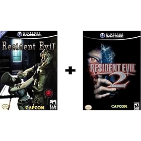 2 Game Combo - Resident Evil + Resident Evil 2 Gamecube by Capcom