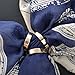 maikun Scarf Ring Modern Simple Design Triple-Ring Scarf Ring Gift for Valentine's Day