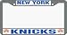 New York Knicks License Plate Frame