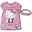 Hello Kitty "Poodle Kitty w/ Bows" Nightgown w/ bonus hairband for toddler girls