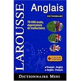 Mini dictionnaire fran�ais-anglais et anglais-fran�aispar Marie Chochon