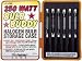 Designers Edge L-21 Bulb Buddy Halogen Bulb Storage Case with Six 250-Watt Halogen Bulbs
