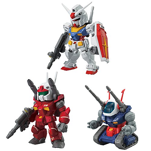 FW GUNDAM CONVERGE : CORE 連邦軍 3体セット 1入 食玩・ガム(ガンダム)