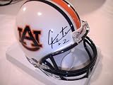 CAM NEWTON SIGNED AUTOGRAPHED AUBURN TIGERS MINI HELMET COA + HOLOGRAM