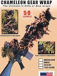 Chameleon Gear Wrap Rifle Cover Woodland Outdoors Camo-Ghillie