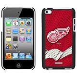 NHL Detroit Red Wings - Home Jersey design on iPod Touch 4G Snap-On Case by Coveroo