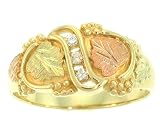 Beautiful! Classic Black Hills Gold Men's & Women's Diamond Wedding Bands
