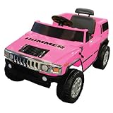 National Products 6V Pink Hummer H2 Battery Operated Ride-on