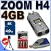 Musical Instruments : Zoom H4 SD Digital Recorder Samson ZoomH4 BigVALUEInc 4GB + AA Saver Accessory Bundle Brand New USA!