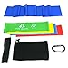 Fit Icon Resistance Exercise Band, Loop Band Set of 5 & Door Anchor for Exercise, Physical Therapy & Stretching