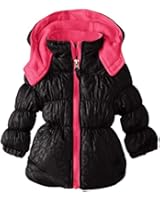 Pink Platinum baby Girls' Tonal Cheetah Puffer