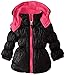 Pink Platinum baby Girls' Tonal Cheetah Puffer