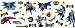 Kitchen & Housewares : Batman 29 wall stickers stikarounds