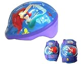 Little Mermaid Child Bike Helmet Value Pack
