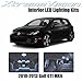 XtremeVision Interior LED for Volkswagen Golf GTI MK6 2010-2013 (8 Pieces) Cool White Interior LED Kit + Installation Tool