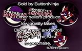 Set of 5 Phoenix Coyotes Pins 1.25" Buttons NHL Hockey