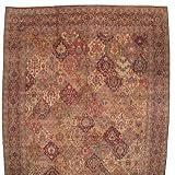12x20 Hand Knotted Kerman Persian Rug - 12'8x20'0