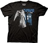 Dr. Doctor Who Linear The Angels Have The Phone Box Adult Tee Shirt