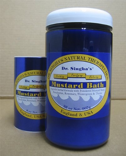 Dr Singha's Mustard Bath - 32 oz - Powder