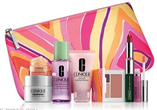 New 2015 clinique makeup skincare gift set (warm)