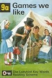 Ladybird Book stretched canvas, 9a Games we like, 125cm