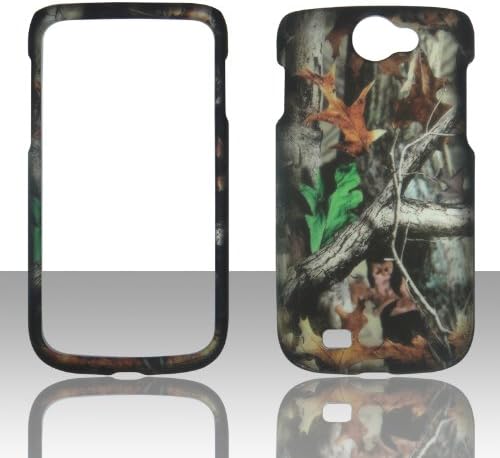 2D Camo Trunk V Samsung Exhibit II 4G T679 / Galaxy Exhibit 4G / Galaxy W (i8150) Wonder T-Mobile Hard Case Snap-on Rubberized Touch Case Cover Protector