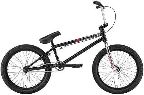 Eastern Nightwasp BMX Bike Gloss Black w/ Black Rims 20in Mens