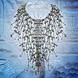 Cleopatra's Seduction Silver Necklace (Pyramid of Giza)