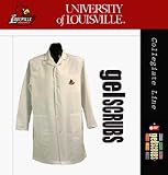 Louisville Cardinals Long Lab Coat from GelScrubs - B000BJIPJ8