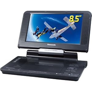 Panasonic DVD LS855 - DVD player - portable - display: 8.5 
