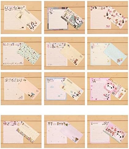 SCStyle 32 Cute Lovely Kawaii Animal Design Writing Stationery Paper with 16 Envelope