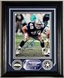 Darryl Johnston Autographed Photomint with Silver Coins - Plaque - Dallas Cowboys NFL Football
