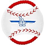 MLB L.A. Dodgers Flying Rope Disk Dog Toy