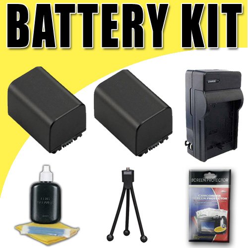 Two NPFH50 Lithium Ion Replacement Batteries 