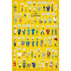 Empire 16096 Simpsons - Phrases - Comic Film Movie Kino Poster Druck - 61 x 91.5 cm