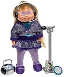 Cabbage Patch Kids Mini Dolls - Pop Stars Collection - Light Hair Girl in Glam Skirt