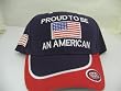 USA - Proud To Be An American - Baseball Cap / Hat One Size Fits Most