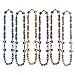Happy New Year Beads-Of-Expression (asstd B/G/GD/PL/R/S; internet friendly) Party Accessory  (1 count)