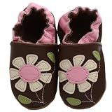 Robeez Soft Soles Pretty Petals Gift Set (Infant/Toddler),Brown,0-6 Months (1-2 M US Infant)