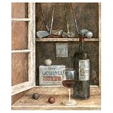 Apres Golf II Wall Art by Fabrice de Villeneuve