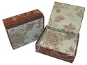 Mudlark Stationery Gift Set in Memento Box: 25 Recycled Note Cards with Envelopes - Venezia
