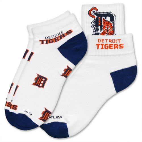 MLB Detroit Tigers Women's Socks (2 Pack)